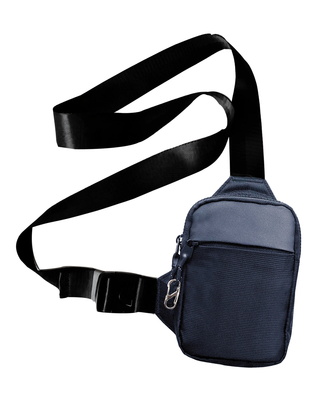 KEEPCLOSE – Torebka crossbody na cenne przedmioty z ochroną RFID, szara