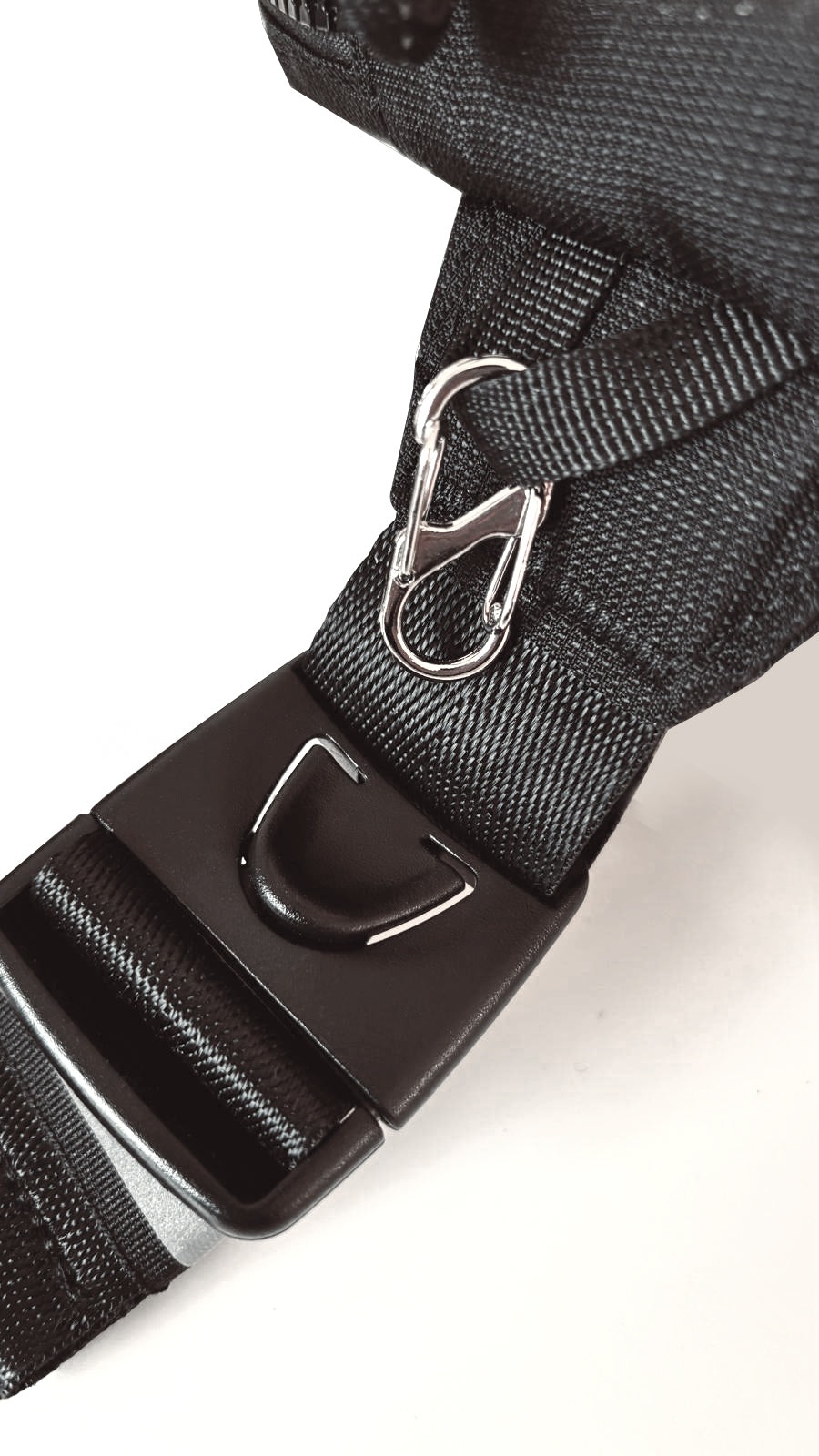 KEEPCLOSE – Umhängetasche für Wertsachen RFID-geschützt, Schwarz